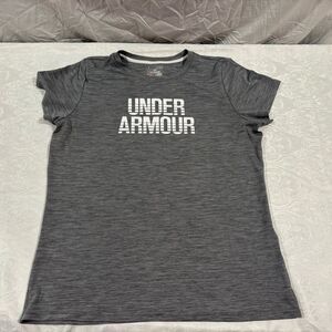 Under Armour Women's Gray T-Shirt size xl
